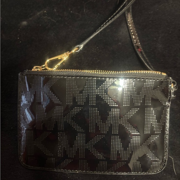 Michael Kors Black and Gold Wristlet - Picture 4 of 4